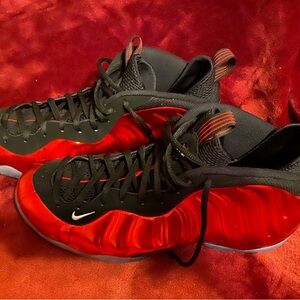 Red and Black Sneakers